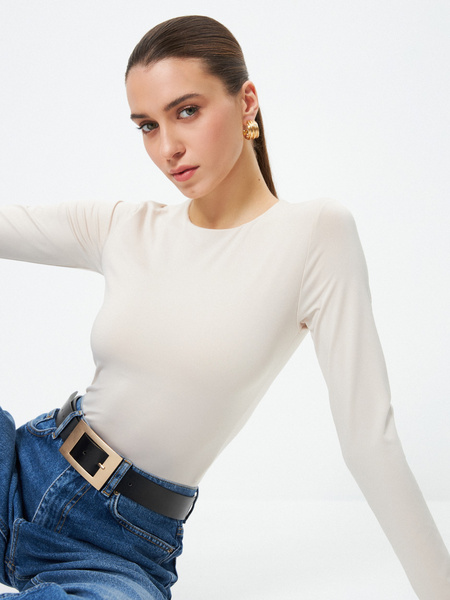 

Боди женское ZARINA 3122526426 белое S, 3122526426