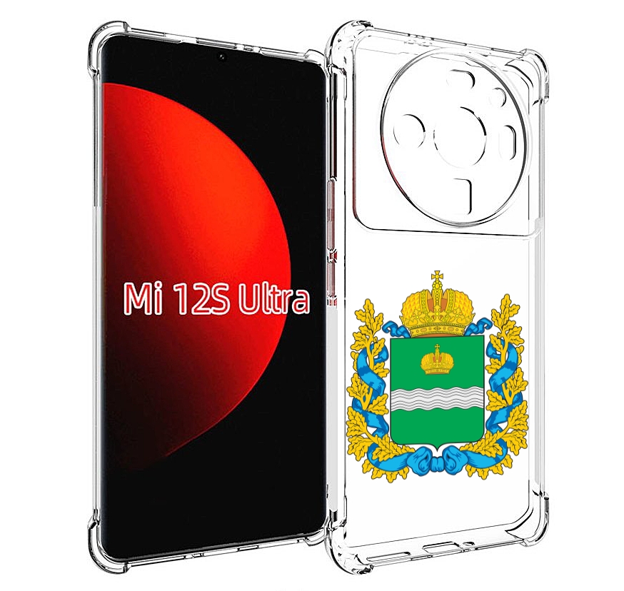 

Чехол MyPads герб-калужскои-области для Xiaomi 12S Ultra, Прозрачный, Tocco