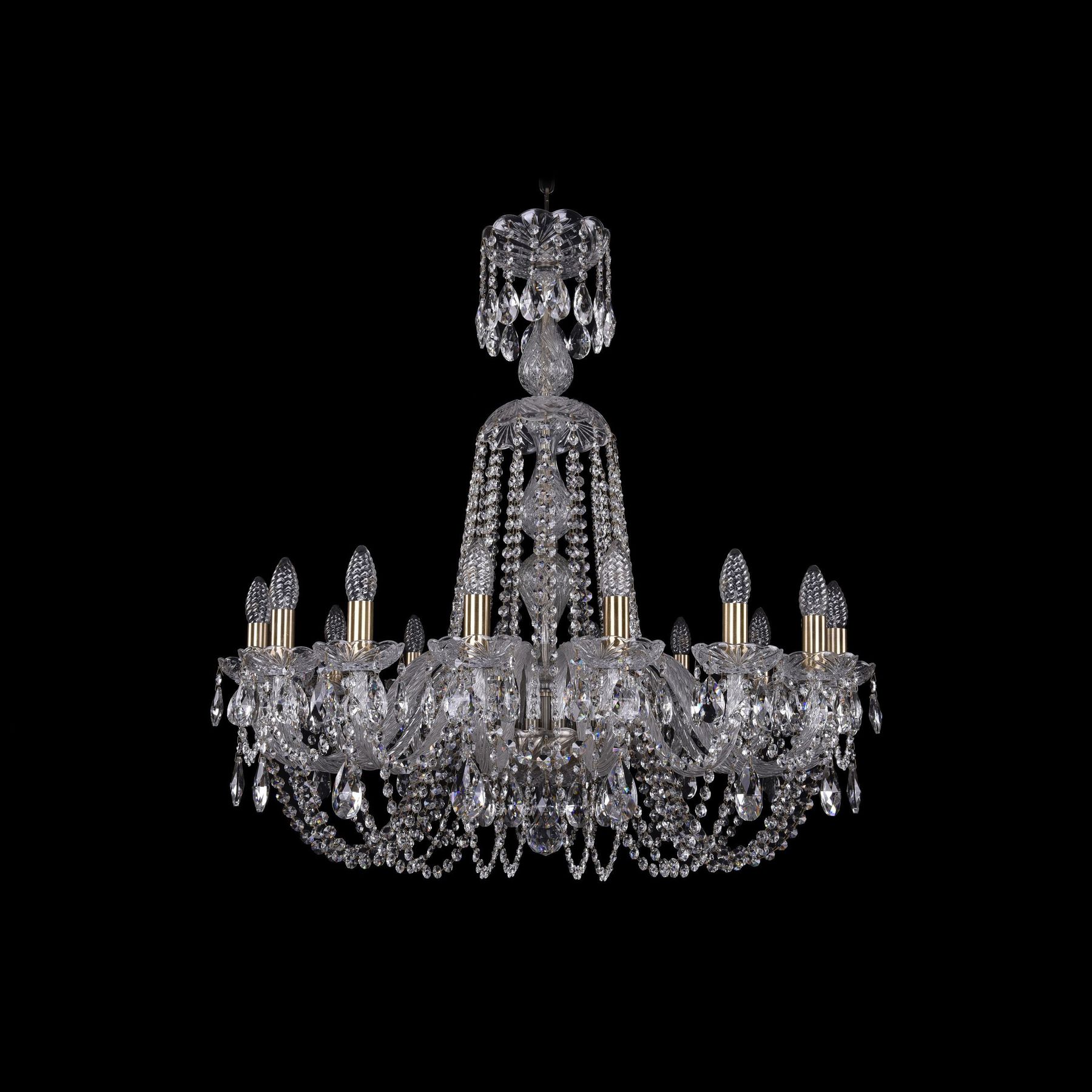 фото Хрустальная люстра 1402/16/300/xl-90 pa bohemia ivele crystal