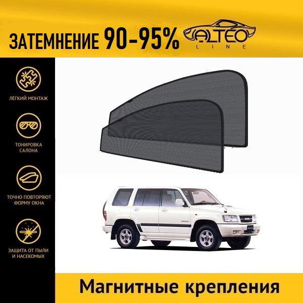

Автошторки ALTEO на Isuzu Bighorn (1998-2002)
