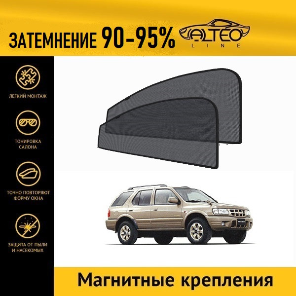 

Автошторки ALTEO на Isuzu Wizard, 1 рестайлинг (2000-2002)