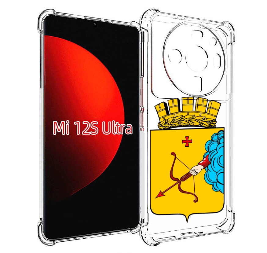 

Чехол MyPads герб-кировская-область для Xiaomi 12S Ultra, Прозрачный, Tocco