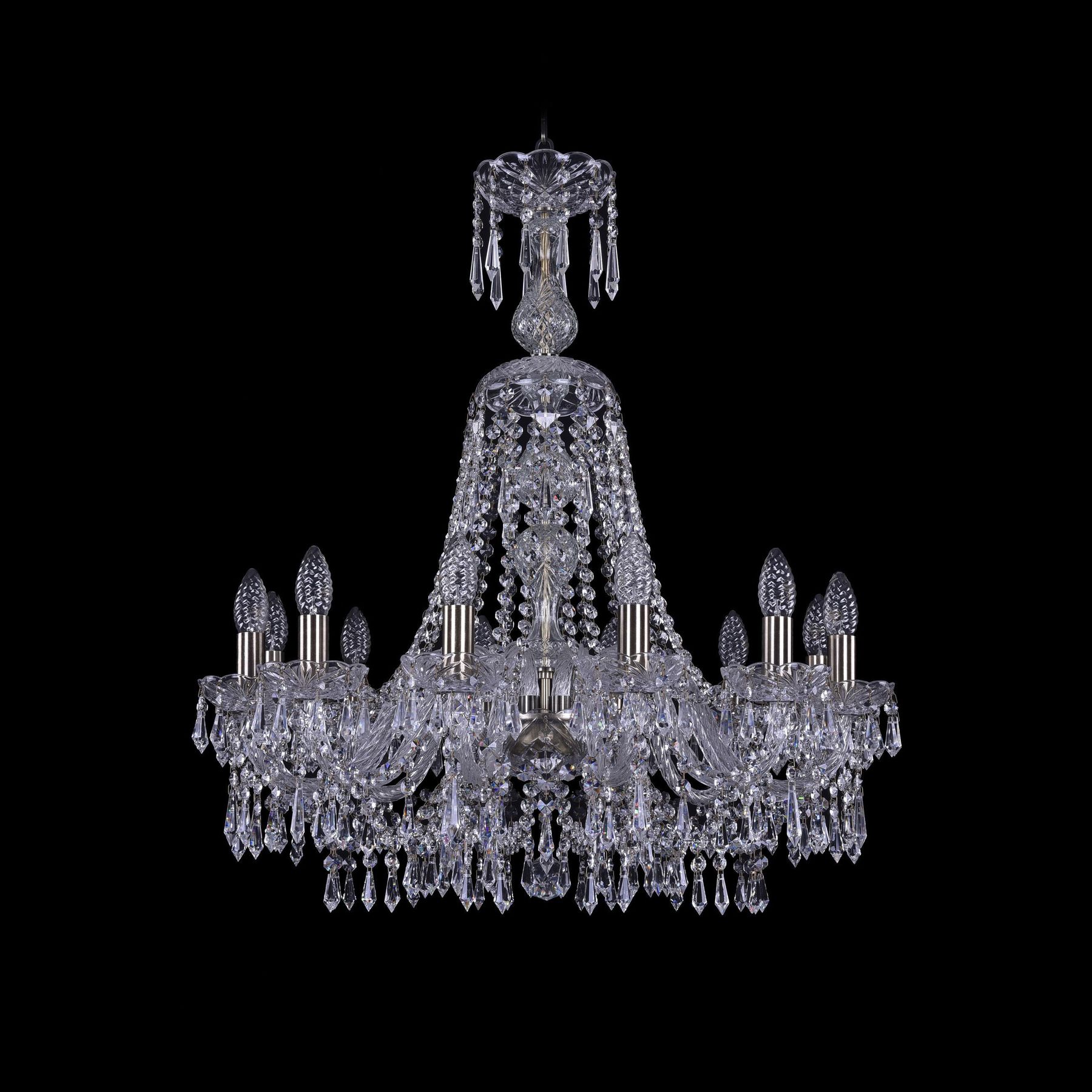 фото Хрустальная люстра 1403/12/240/xl-75 pa bohemia ivele crystal