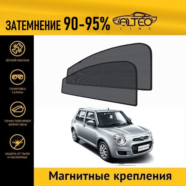 

Автошторки ALTEO на Lifan Smily 1 рестайлинг (330) (2014-2017) хэтчбек 5D