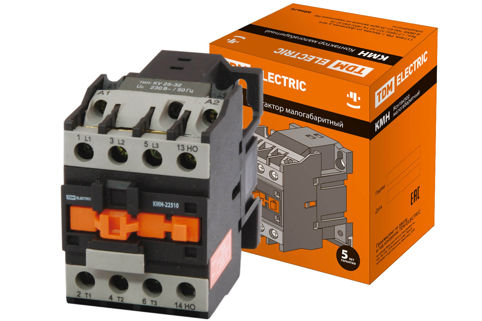 

Модуль для фиксации контактов КМН-22510 TDM ELECTRIC 25А 110В/АС3 1НО SQ0708-0045