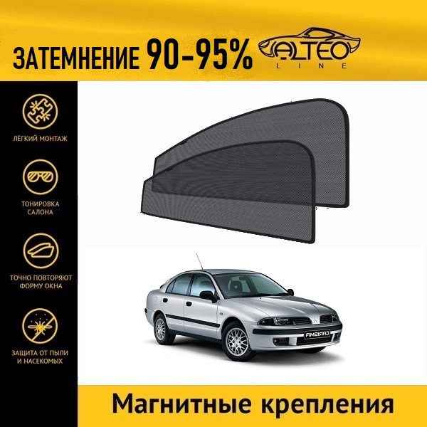 

Автошторки ALTEO на Mitsubishi Carisma (1996-2005) седан