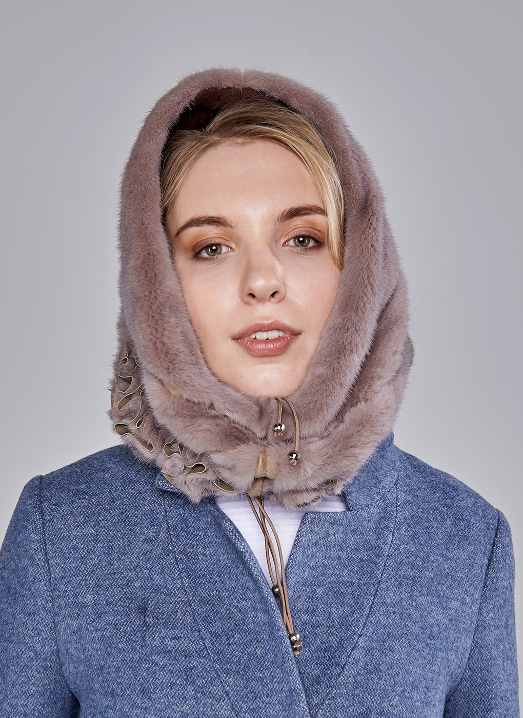 

Шапка женская Каляев 29286 какао, One Size, 29286