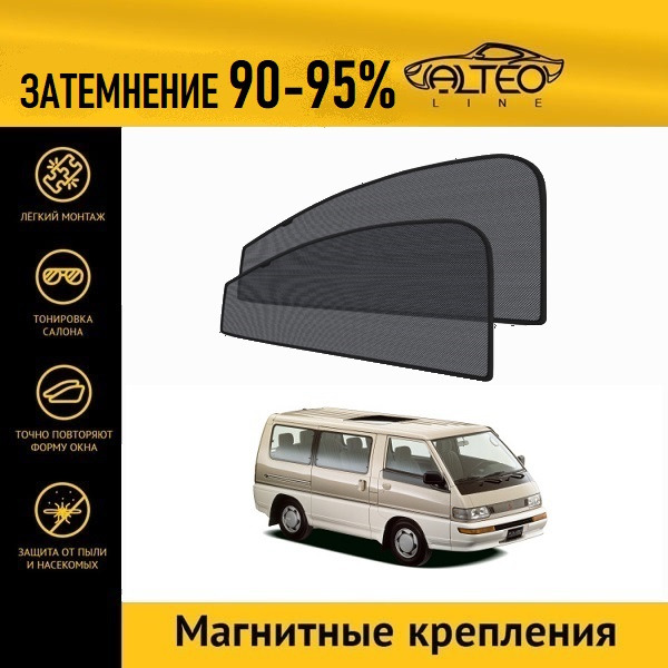 

Автошторки ALTEO на Mitsubishi Delica 3 (1986-1999)