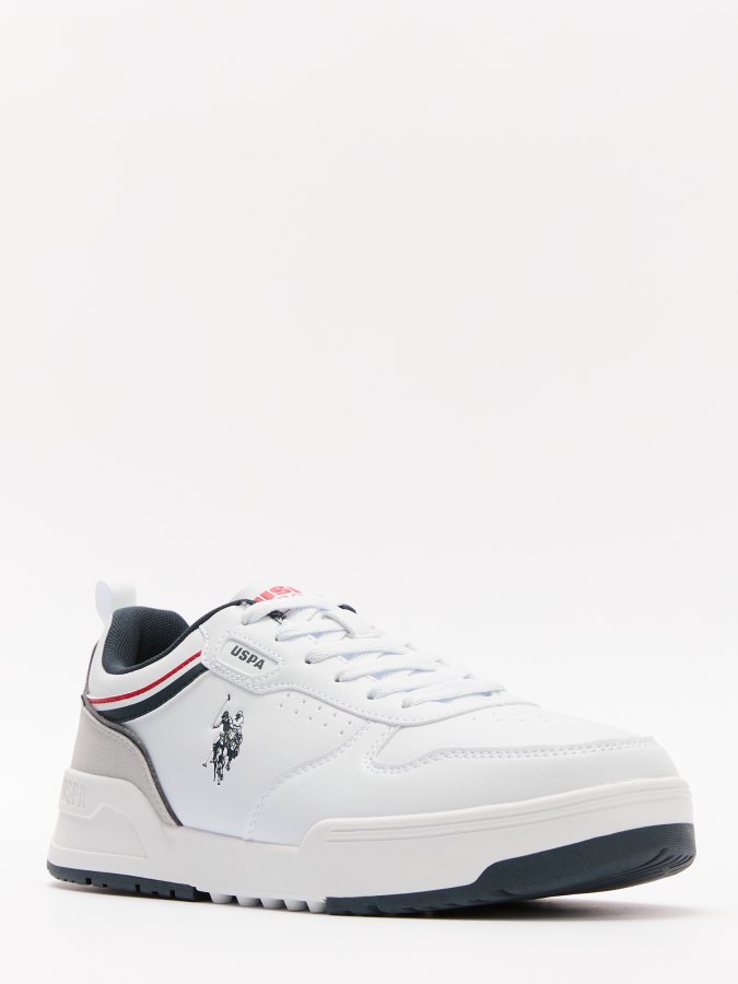 

Кеды мужские U.S. POLO Assn. 101740743 белые 43 EU, Белый, 101740743