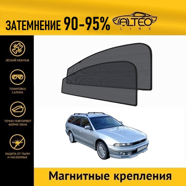 

Автошторки ALTEO на Mitsubishi Galant 8 (1996-2003) универсал