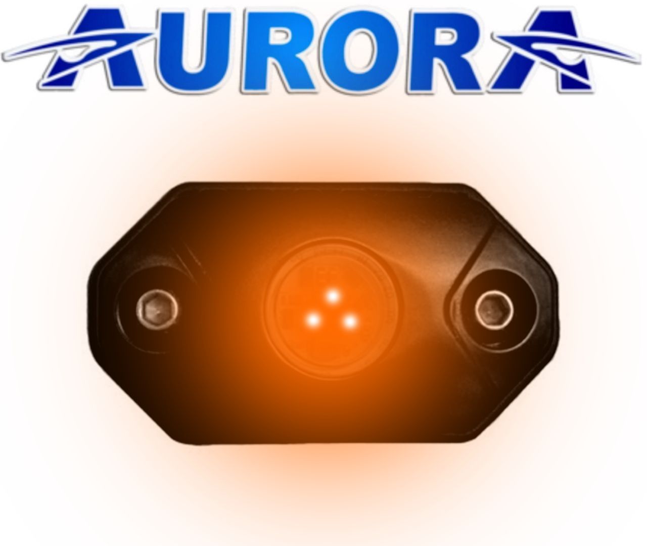 

Светодиодная подсветка Aurora Rock Light ALO-Y-2-A 3 диода 9 ватт ЯНТАРНЫЙ, ALO-Y-2-A