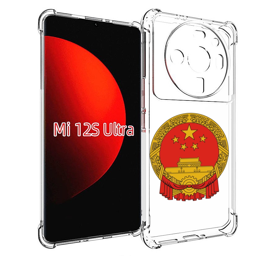 

Чехол MyPads герб-китаи для Xiaomi 12S Ultra, Прозрачный, Tocco