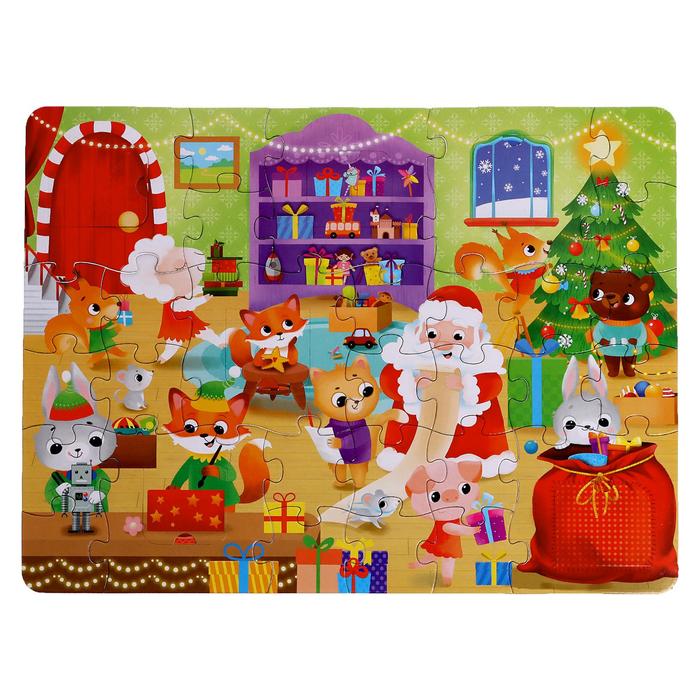 

Пазл Puzzle Time Мастерская Дедушки Мороза 6629357, 6629357-1