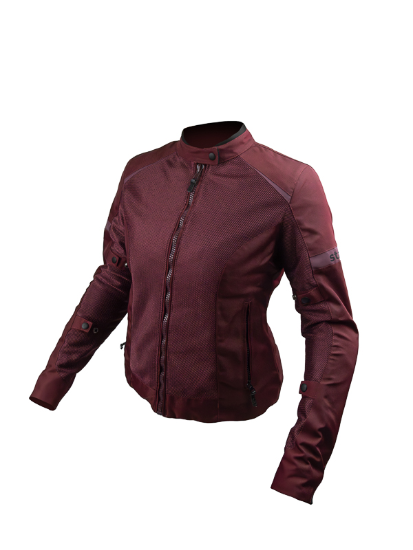

Мотокуртка STARKS Air shell жен. Бургунди, S, Красный, Air shell