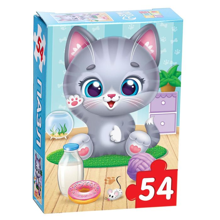

Пазл Puzzle Time Радостный котик, 54 элемента 6880857, 6880857-1