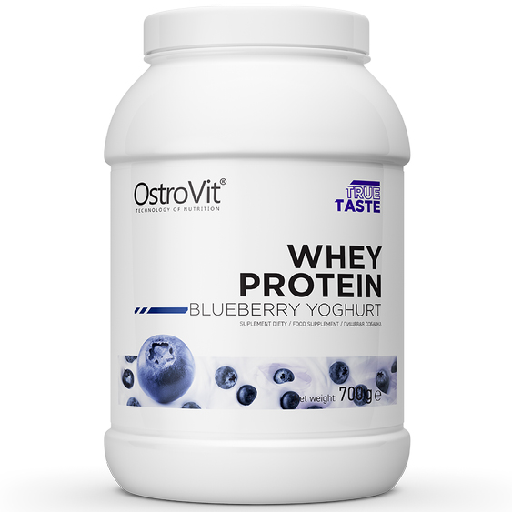 Сывороточный протеин OstroVit Whey Protein 700 грамм, черничный йогурт