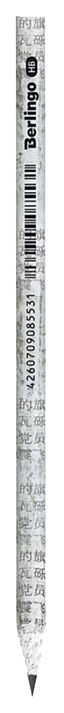 

Карандаш чернографитный Berlingo Paper Pencil BP01321, HB, 990-850