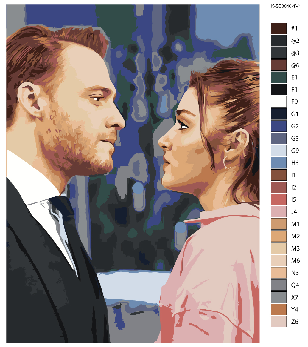 

Картина по номерам, 30 x 40, R0L1-K-SB3040-1V1, "Живопись по номерам",, R0L1-K-SB3040-1V1