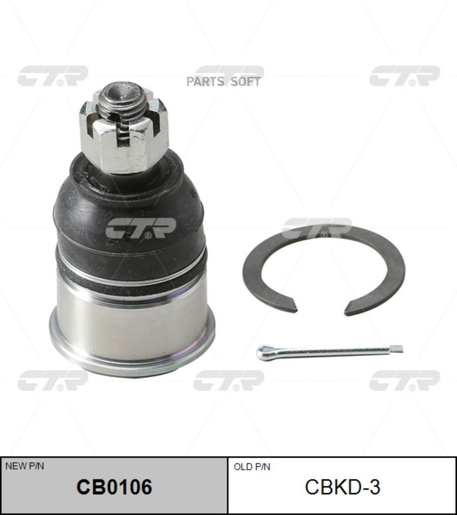 

CTR Опора шаровая CTR CB0106