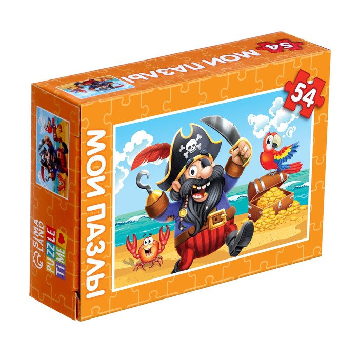 

Пазл Puzzle Time На абордаж!, 54 элемента 6880887, 6880887-1