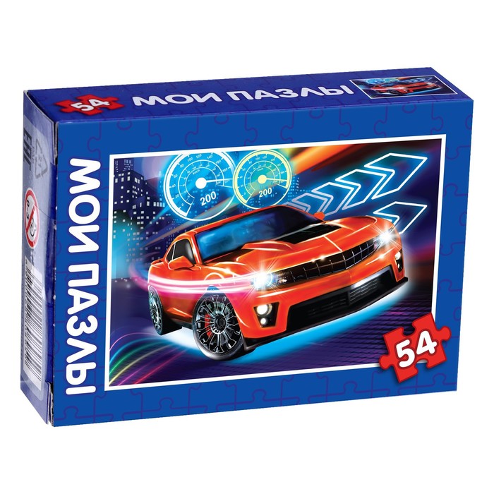 

Пазл Puzzle Time Крутые гонки №3, 54 элемента 6880895, 6880895-1
