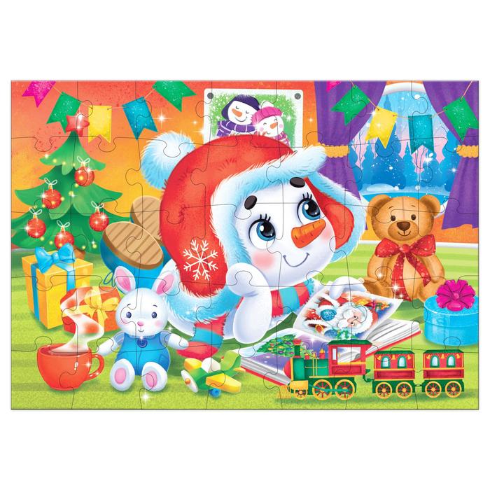 

Пазл Puzzle Time Снеговик 35эл 6880910, 6880910-1