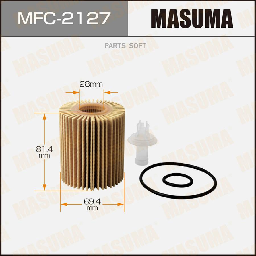 

Масляный фильтр O-116 MASUMA