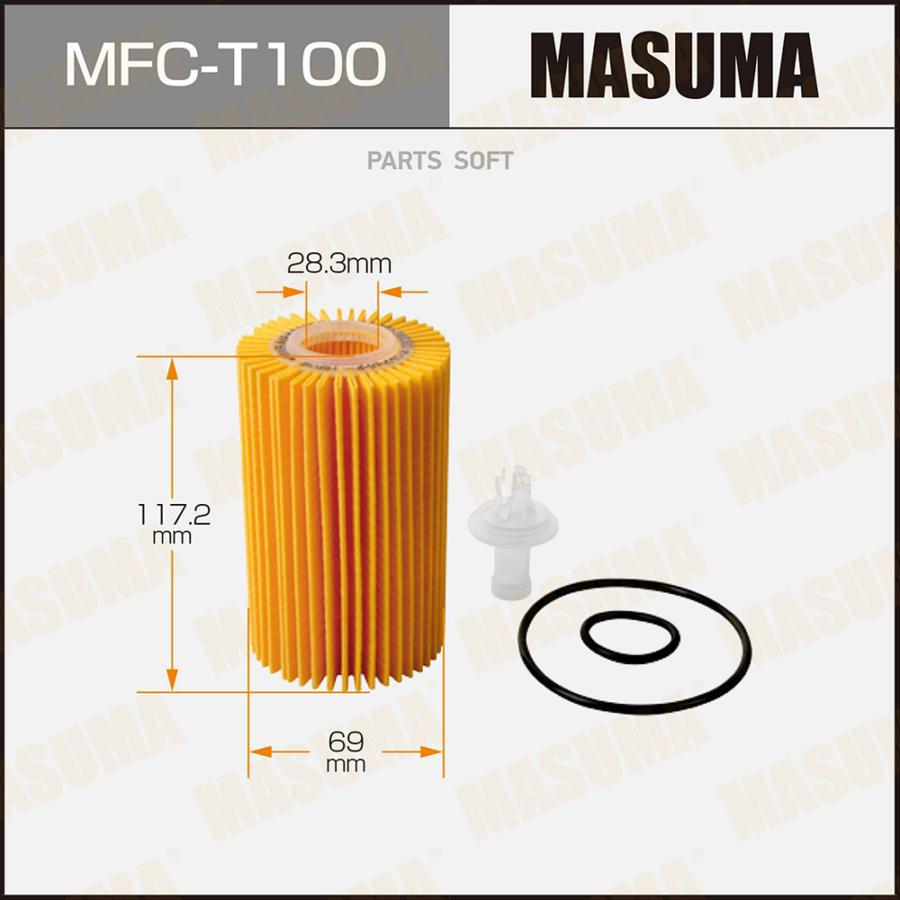 

Масляный фильтр O-121, OE0071 MASUMA, Фильтр масляный MASUMA mfct100 MASUMA mfct100