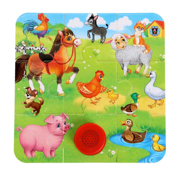 

Мягкий пазл Puzzle Time Ферма 6888834, 6888834-1