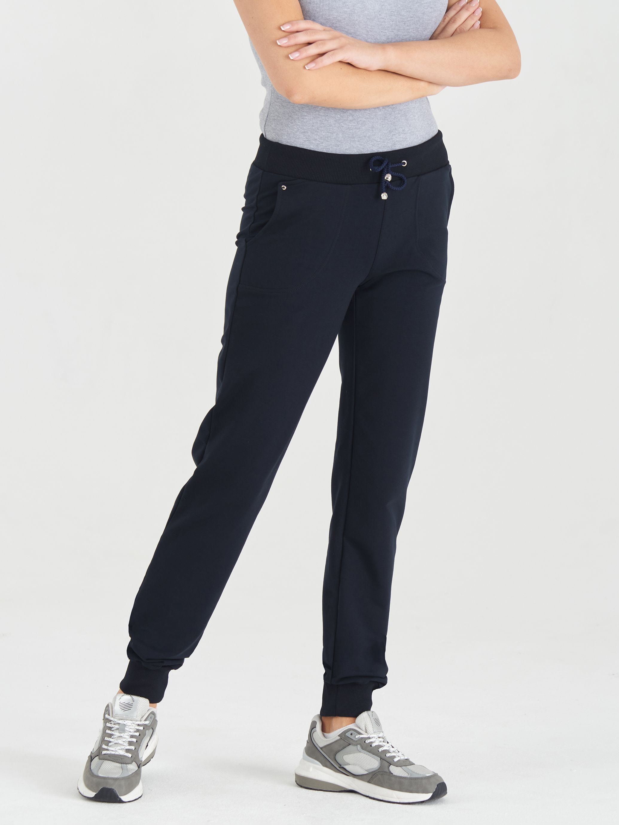 Спортивные брюки женские LAINA LAINA-708 синие 44 RU