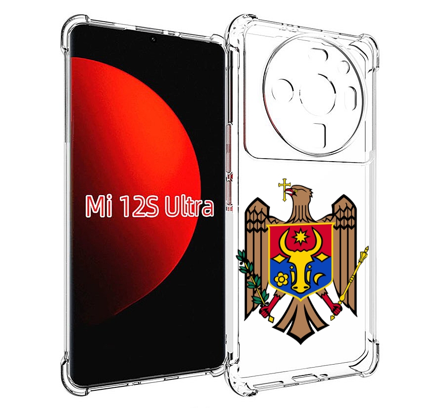 

Чехол MyPads герб-молдовы для Xiaomi 12S Ultra, Прозрачный, Tocco