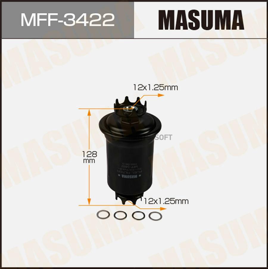 

Топливный фильтр FS-1406, FS-2801, FC-411, JN-6001, JN-9066, JN-9070 MASUMA высокого давле