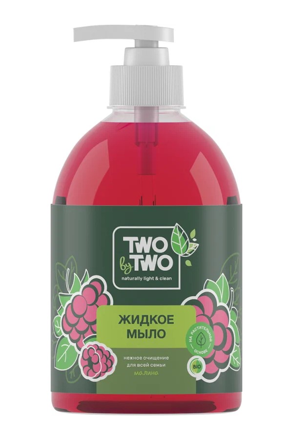 Жидкое мыло TWO BY TWOочищающее Малина 500 мл 330₽