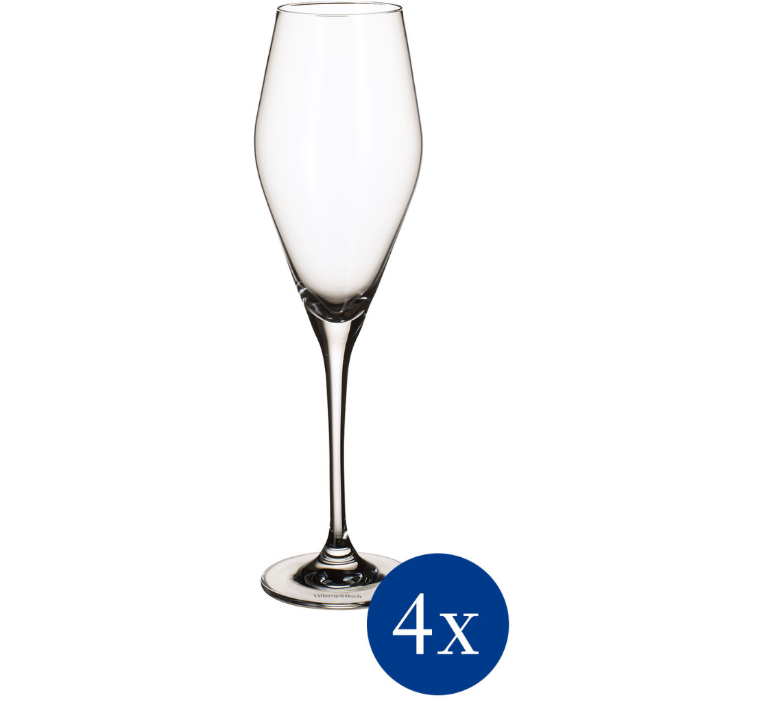 Набор бокалов для шампанского Villeroy & Boch La Divina 4 шт.