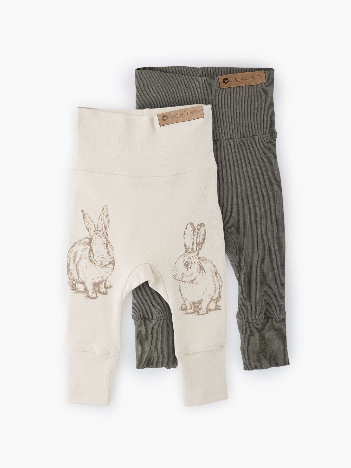 

Ползунки Happy Baby 90097 dark green/milky р.62, 90097