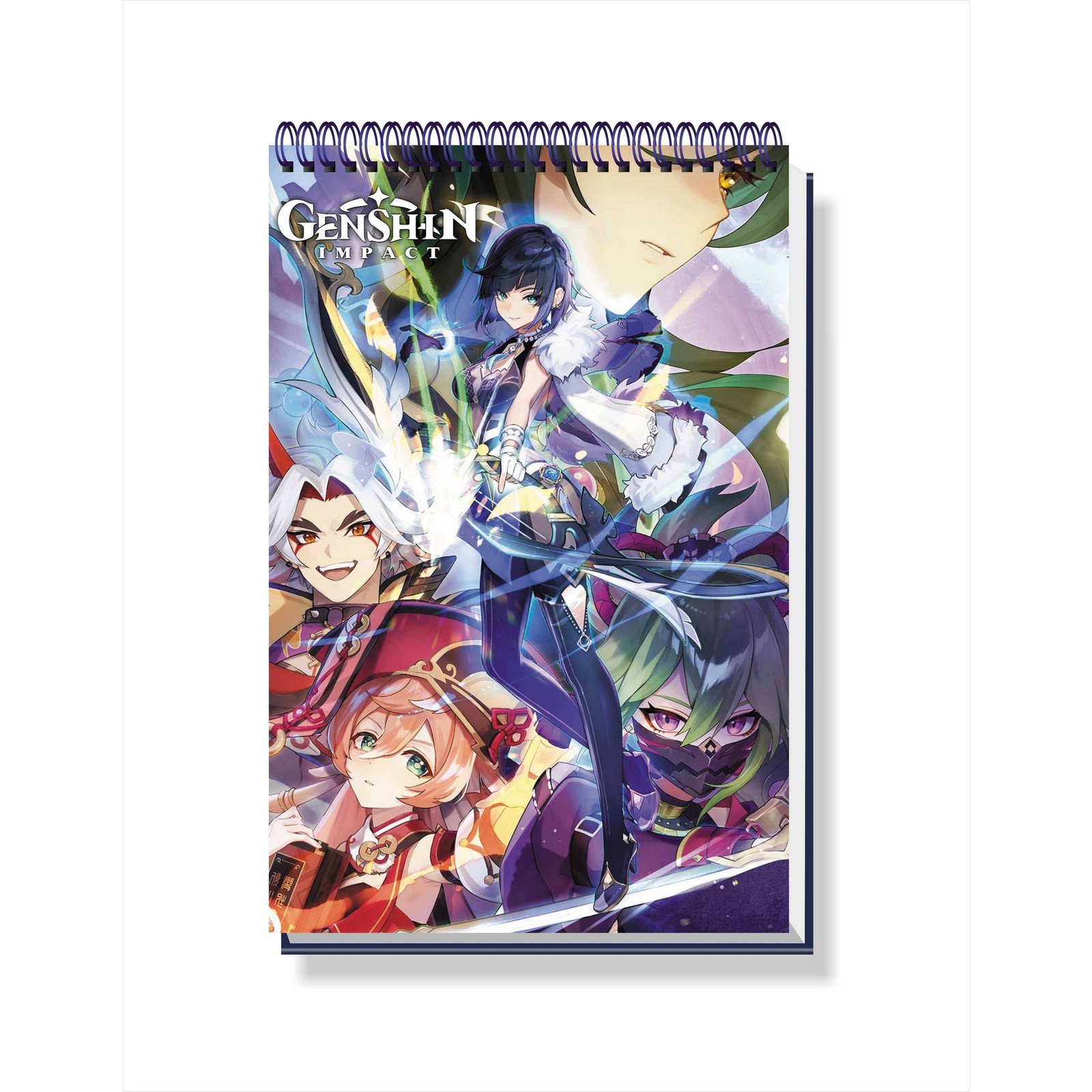 

Творческий блокнот Origami Геншин Опасная тропа 10420583, А5, 48 л, Творческий блокнот