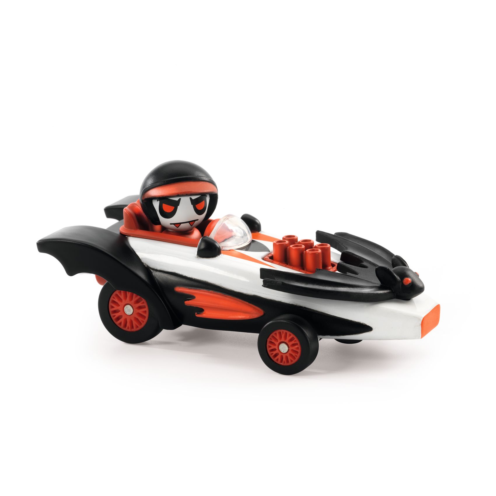 

Машинка Djeco Летучая мышь серии Crazy Motors, Белый;черный, Летучая мышь