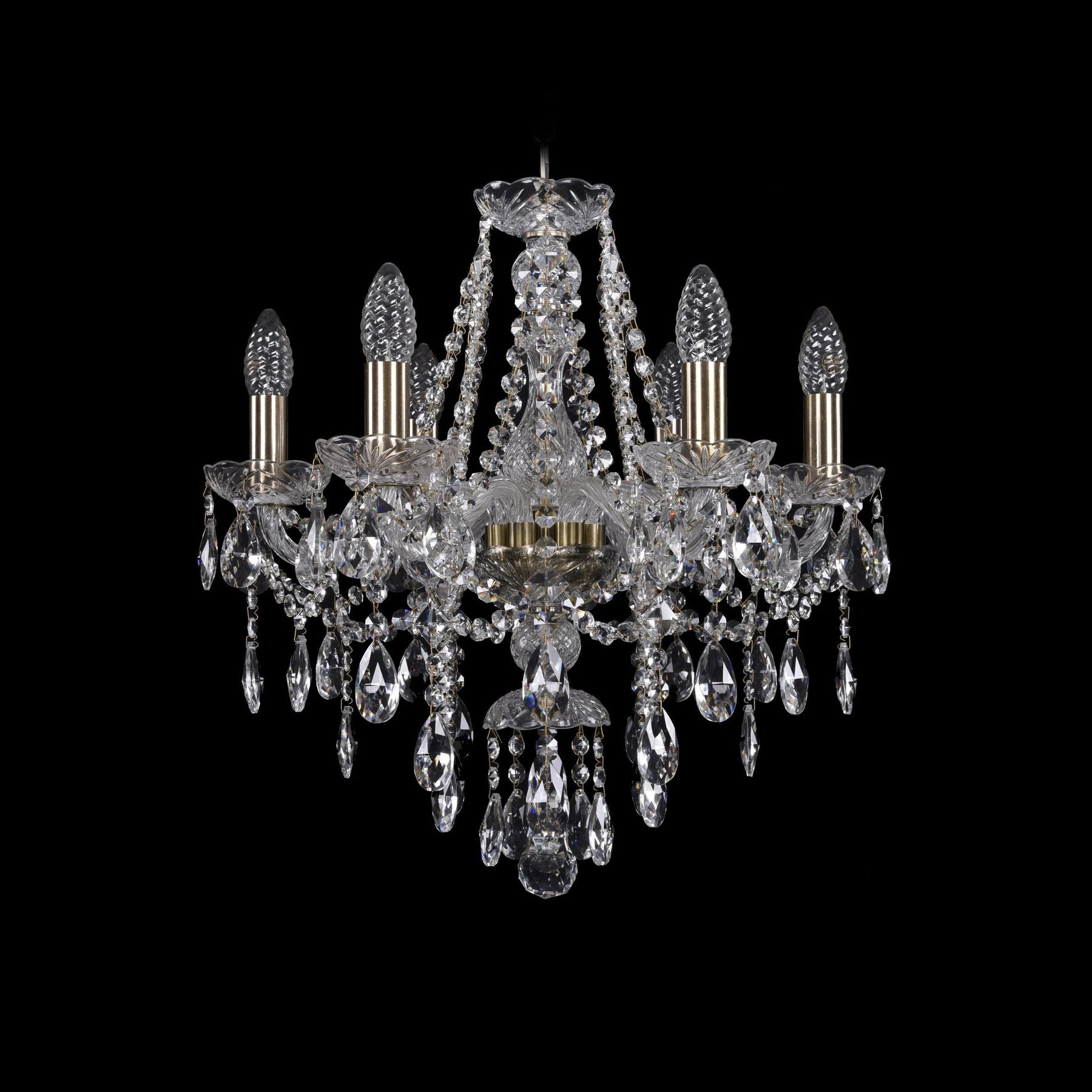 фото Хрустальная люстра 1415/6/165 pa bohemia ivele crystal