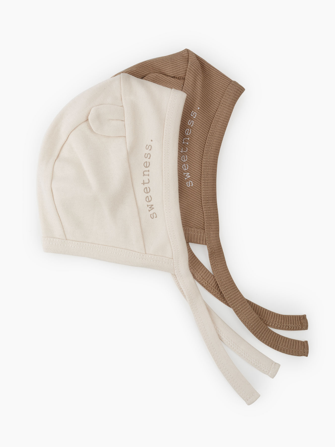 

Чепчик детский Happy Baby 90101 beige/milky р.35, 90101