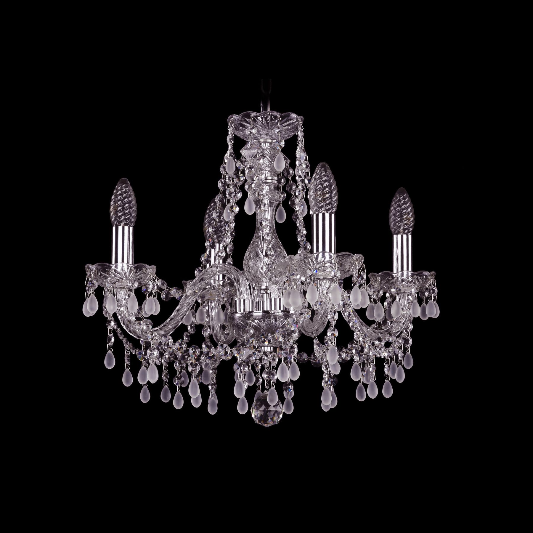 фото Хрустальная люстра 1410/4/160 ni v0300 bohemia ivele crystal