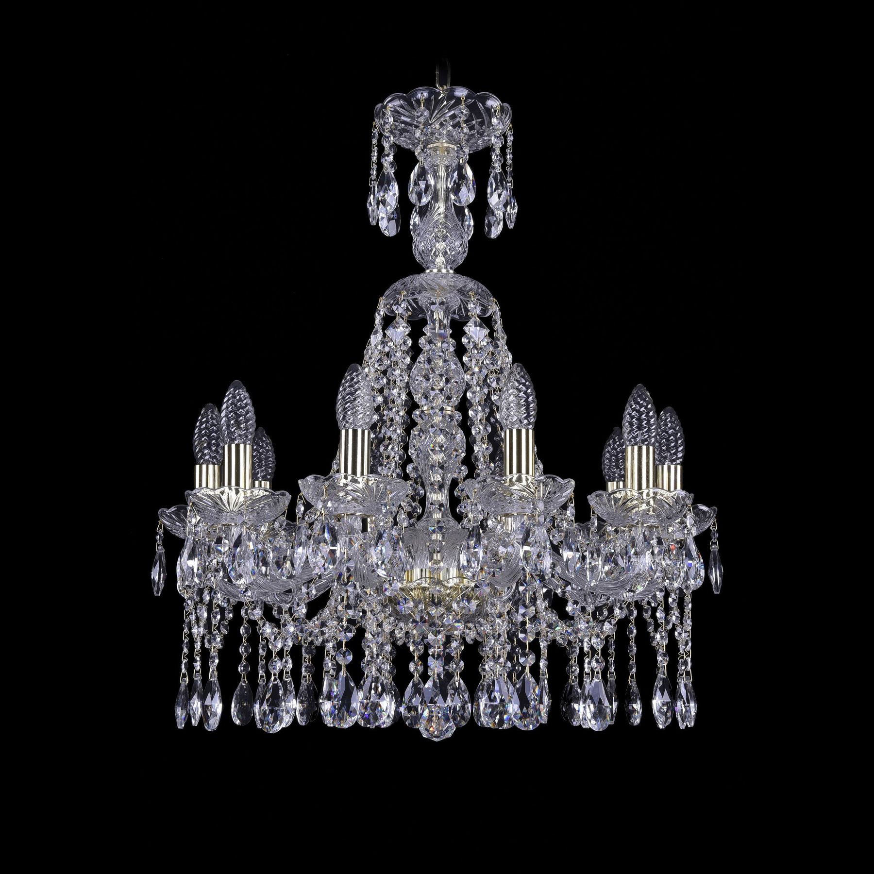 фото Хрустальная люстра 1413/10/200/xl-66 g bohemia ivele crystal