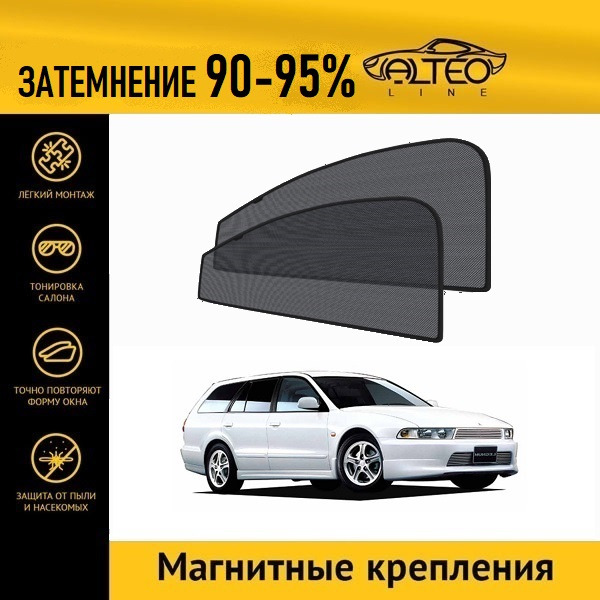 

Автошторки ALTEO на Mitsubishi Legnum 1 (1996-1998) универсал
