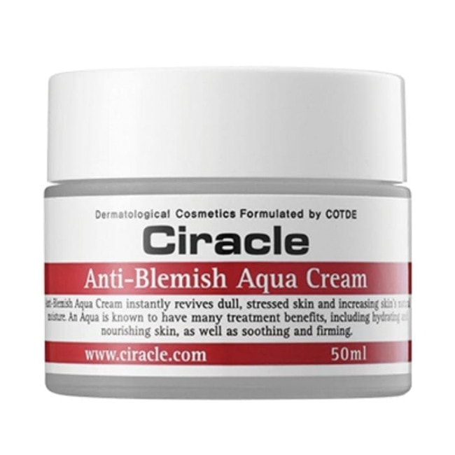 

Крем CIRACLE увлажняющий Anti Blemish Aqua Cream 50мл