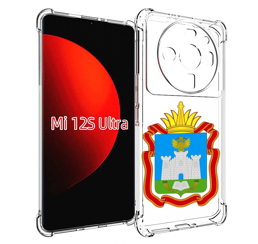 

Чехол MyPads герб-орловская-область для Xiaomi 12S Ultra, Прозрачный, Tocco