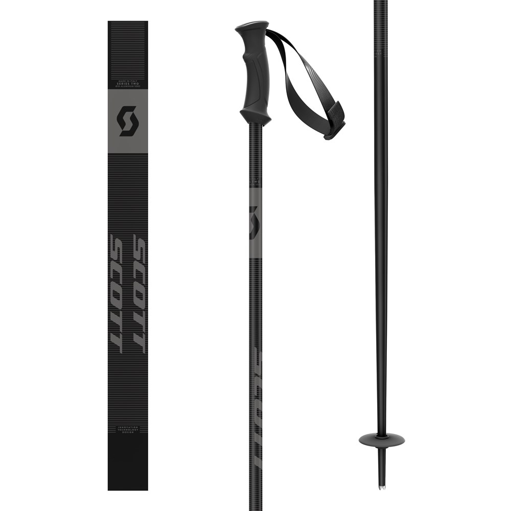 Горнолыжные палки SCOTT 540 Pro black 135 см 5625₽