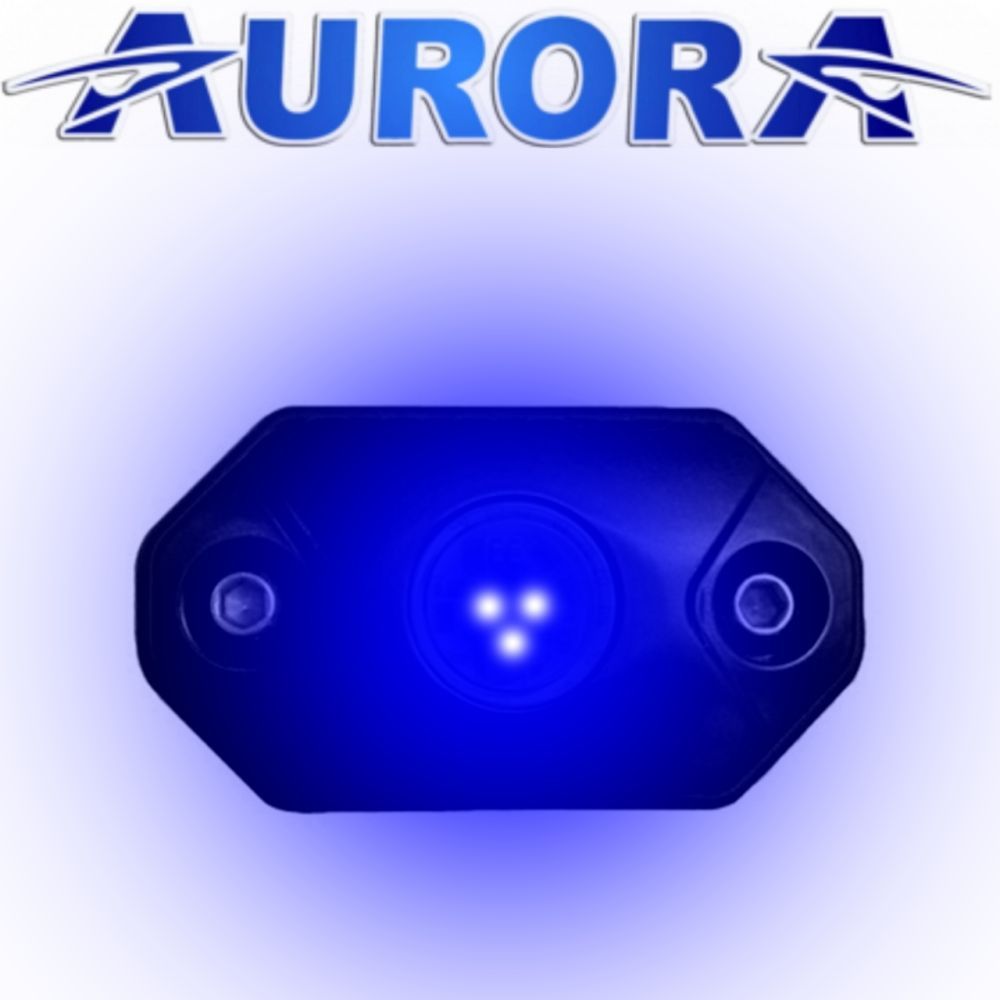

Светодиодная подсветка Aurora Rock Light ALO-Y-2-L 3 диода 9 ватт СИНИЙ, ALO-Y-2-L