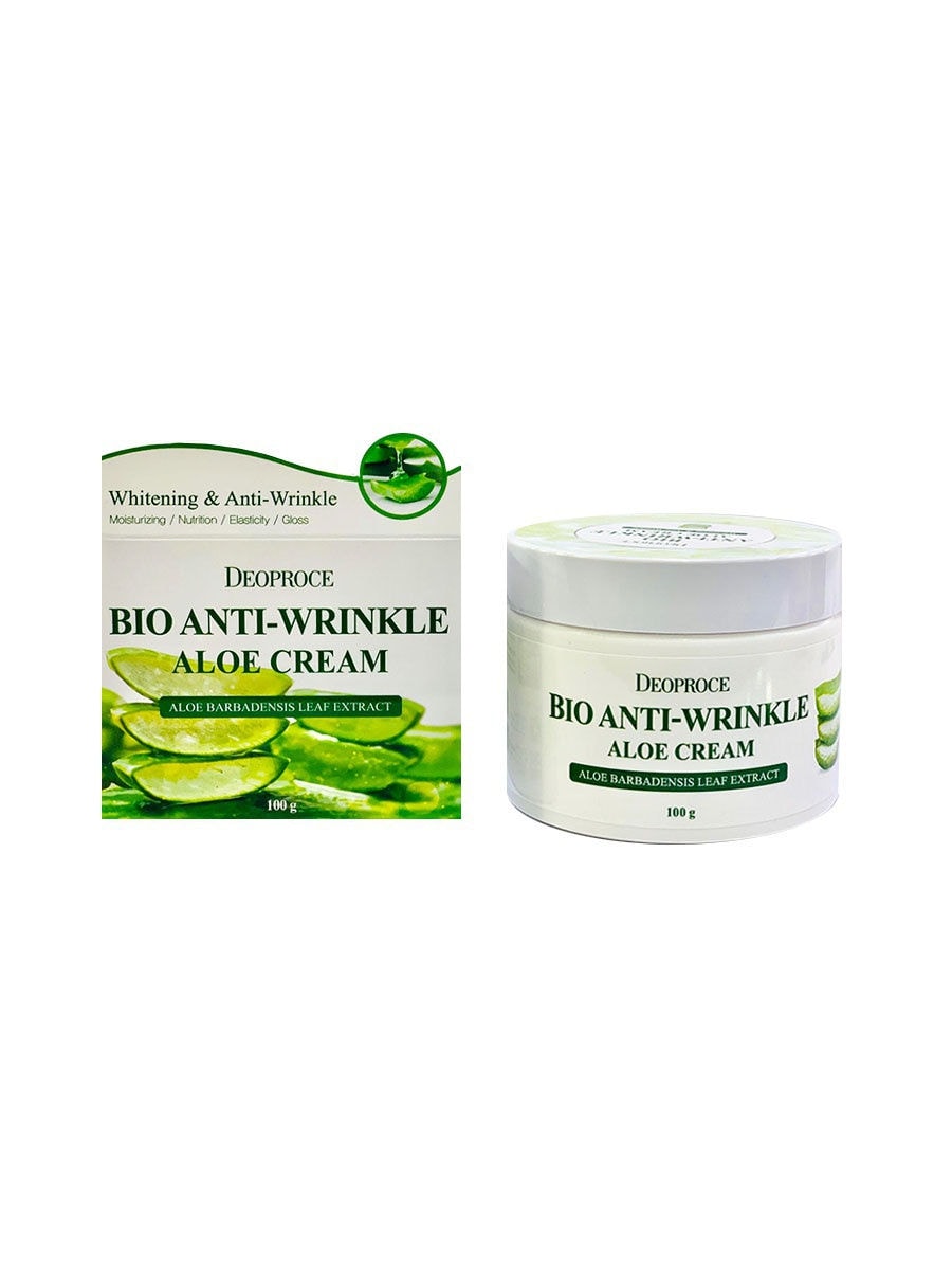 

Крем DEOPROCE BIO ANTI-WRINKLE ALOE CREAM 100г