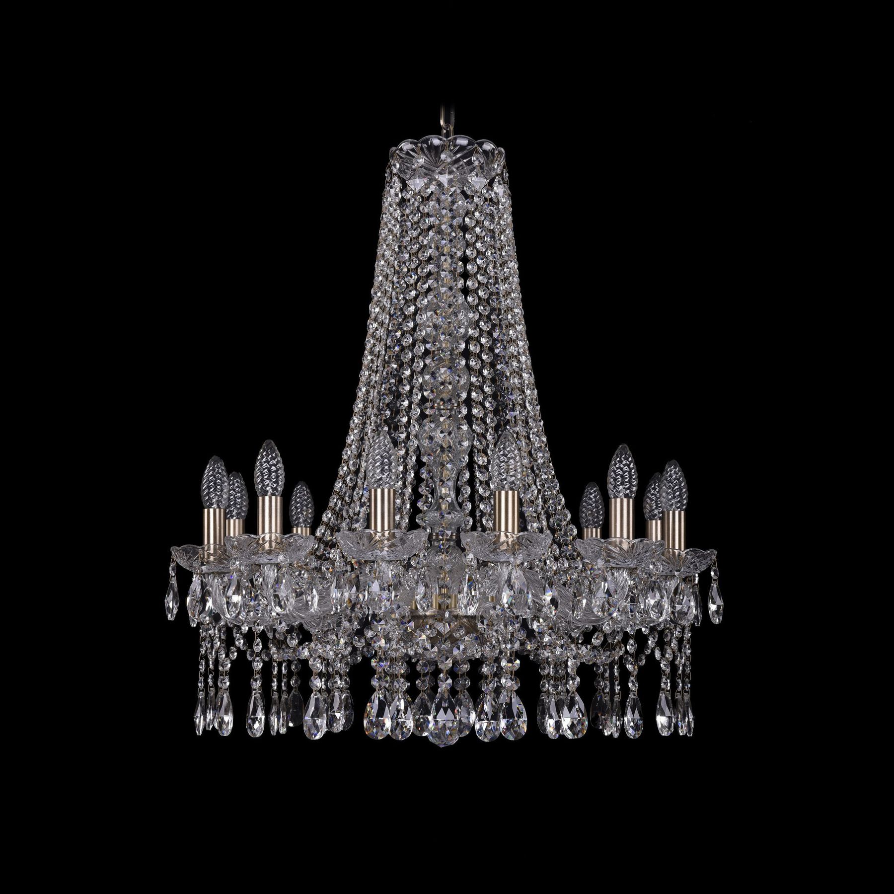 фото Хрустальная люстра 1413/12/220/h-73 pa bohemia ivele crystal
