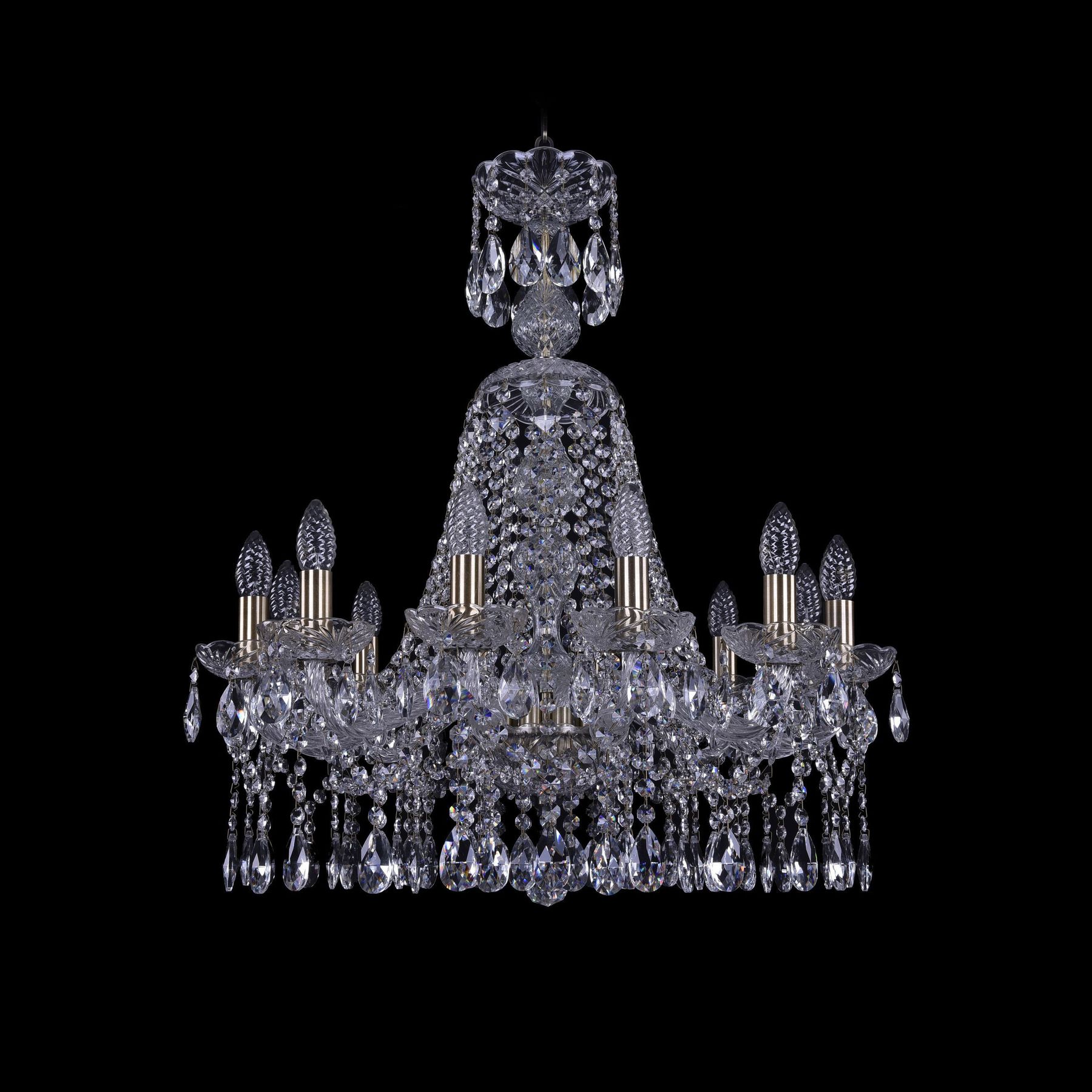фото Хрустальная люстра 1413/12/220/xl-73 pa bohemia ivele crystal