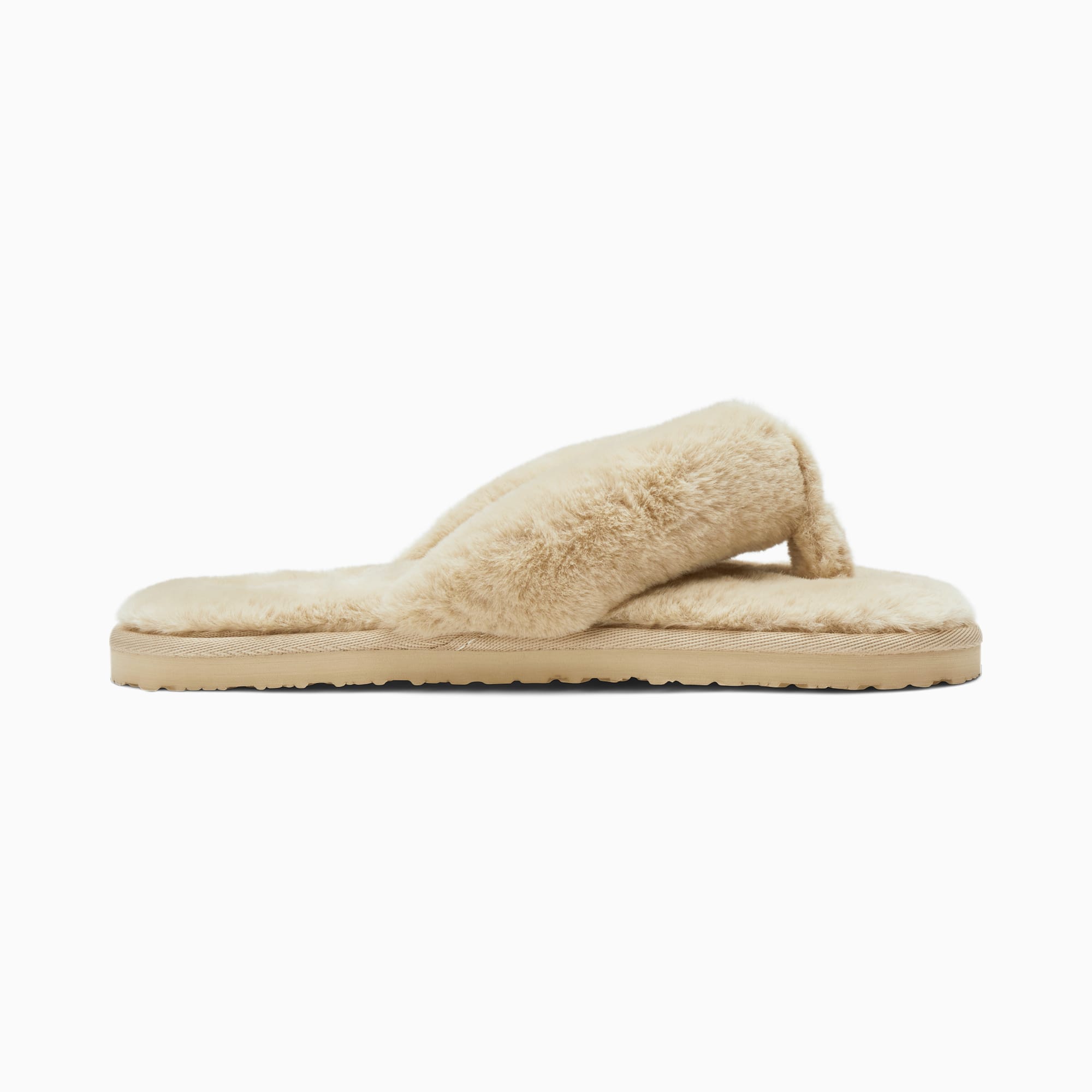 

Вьетнамки женские PUMA Fluff Flip бежевые 3 UK, Fluff Flip